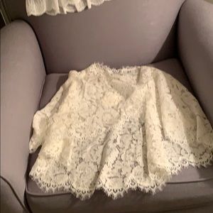 Lace cape. Todashi Shoii